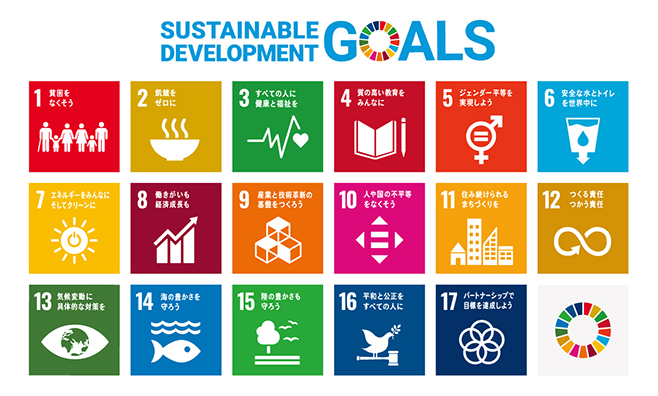 SDGsポスター（17のアイコン）